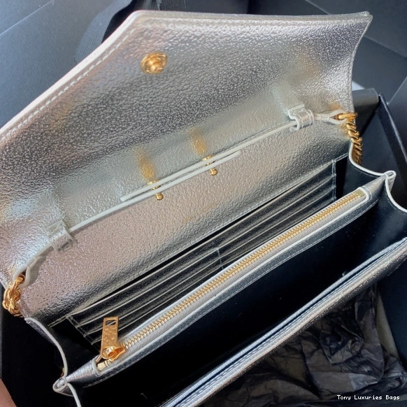 Tony Luxuries YSL CHAIN CASSANDRE MATELASSÉ WALLET 0805